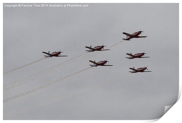 Roulettes Print by Pauline Tims