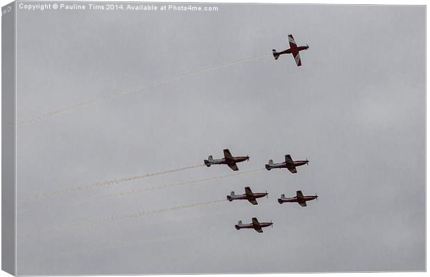 Roulettes 2 Canvas Print by Pauline Tims