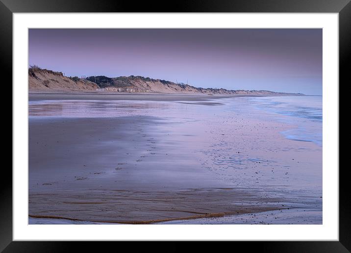 Dawn at Hemsby Framed Mounted Print by Stephen Mole