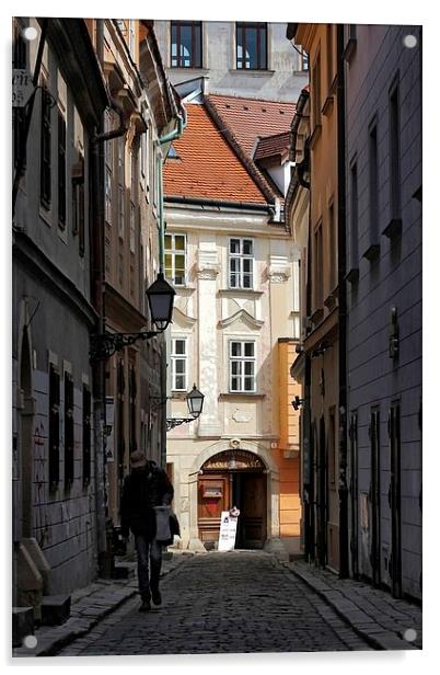 Bratislava, Slovakia Acrylic by Richard Cruttwell