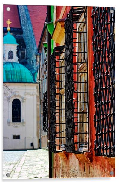 Bratislava, Slovakia Acrylic by Richard Cruttwell