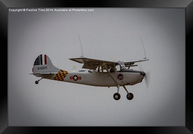 Cessna at Point Cook Framed Print by Pauline Tims