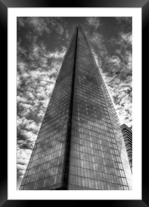 The Shard London Framed Mounted Print by David Pyatt