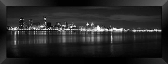  Liverpool Waterfront Framed Print by Wayne Molyneux