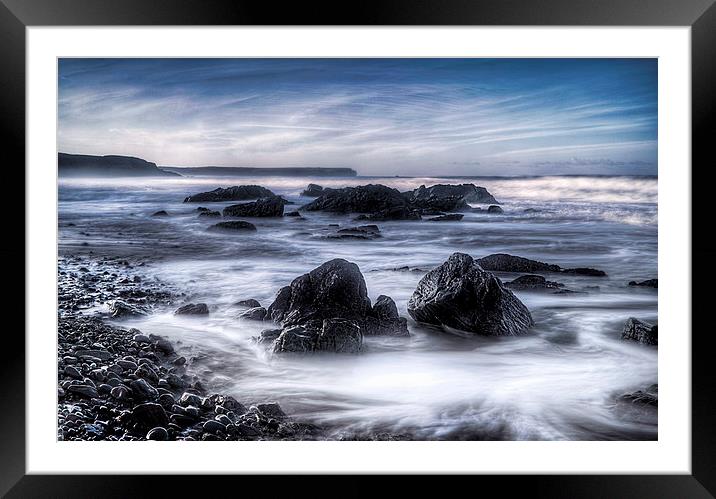 Early Morning Freshwater West Framed Mounted Print by Simon West