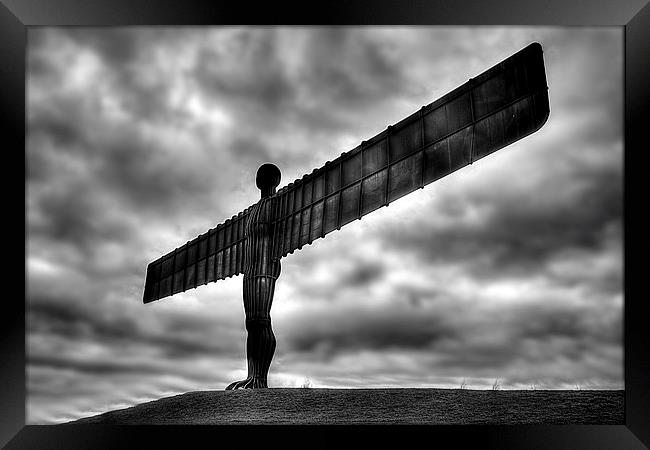 Angel of The North Framed Print by Simon West