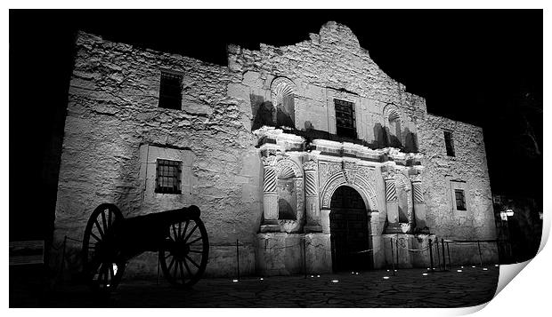 The Alamo Remembered Print by Stephen Stookey