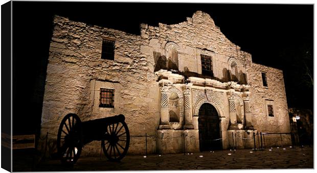 The Alamo Remembered - No. 2 Canvas Print by Stephen Stookey