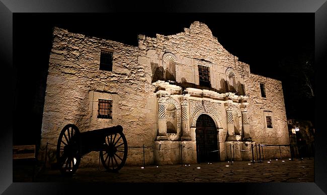 The Alamo Remembered - No. 2 Framed Print by Stephen Stookey