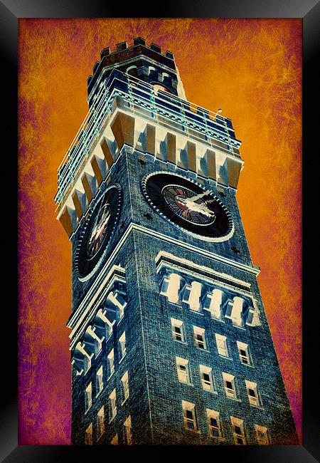 Bromo Seltzer Tower -- No. 6 Framed Print by Stephen Stookey