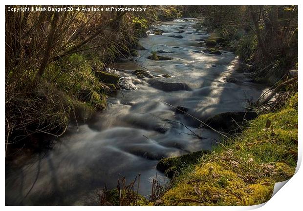 Sankenbach Waterfall, Black Forest, Germany 3 Print by Mark Bangert