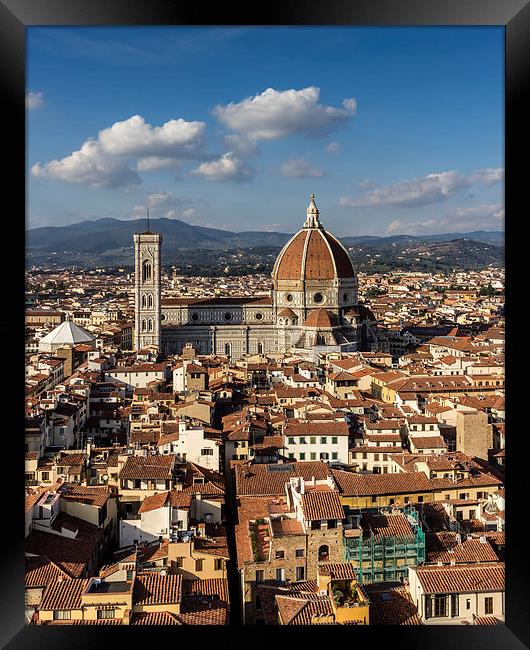 Florence Duomo Cathedral Framed Print by Andy McGarry
