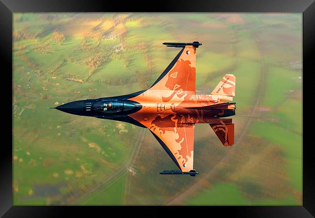 Dutch F16 RNLAF Framed Print by Oxon Images