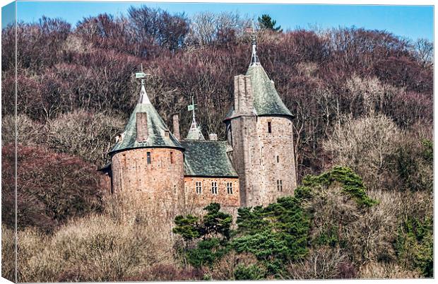 Enchanting Castell Coch Canvas Print by Steve Purnell