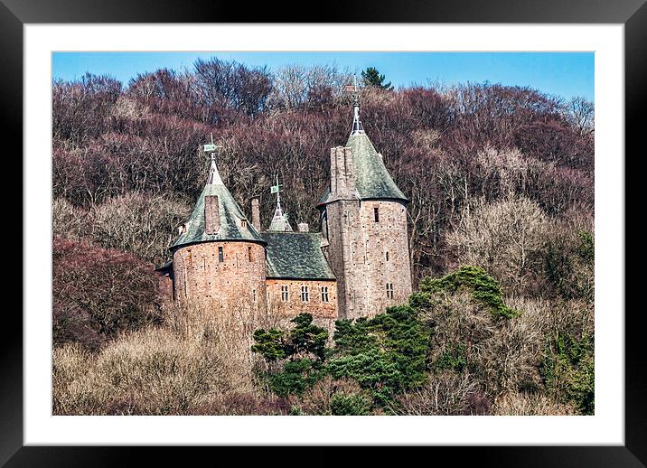 Enchanting Castell Coch Framed Mounted Print by Steve Purnell