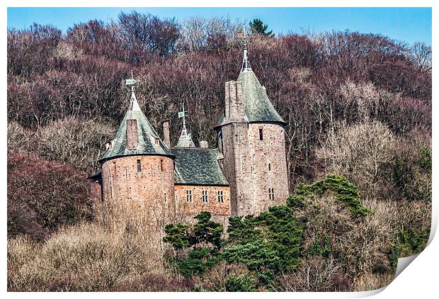 Enchanting Castell Coch Print by Steve Purnell