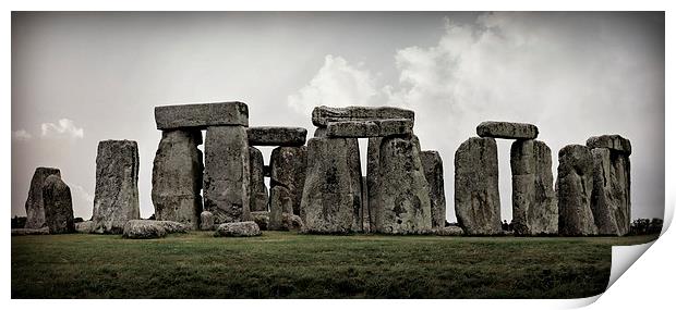 Stonehenge Print by Stephen Stookey
