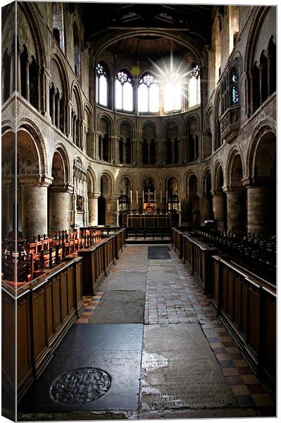 Church of St Bartholomew the Great Canvas Print by Stephen Stookey