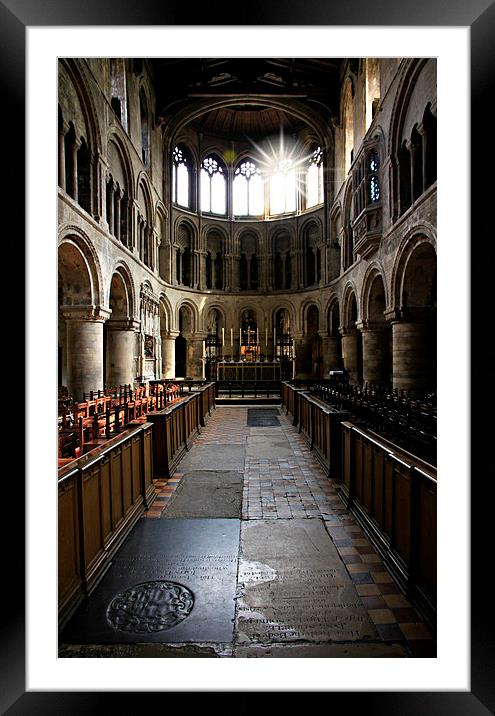 Church of St Bartholomew the Great Framed Mounted Print by Stephen Stookey