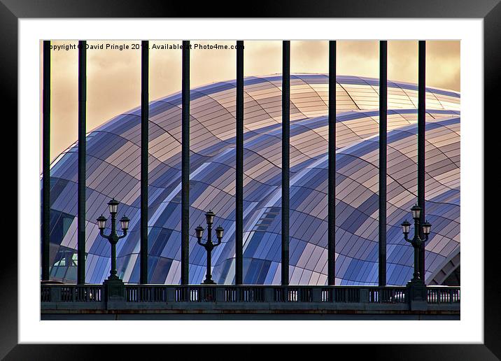 Sage Gateshead Framed Mounted Print by David Pringle