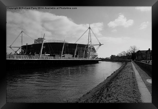 Millennium Stadium Cardiff Framed Print by Richard Parry