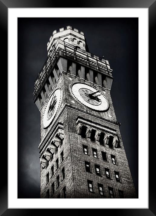 Bromo Seltzer Tower -- No. 12 Framed Mounted Print by Stephen Stookey