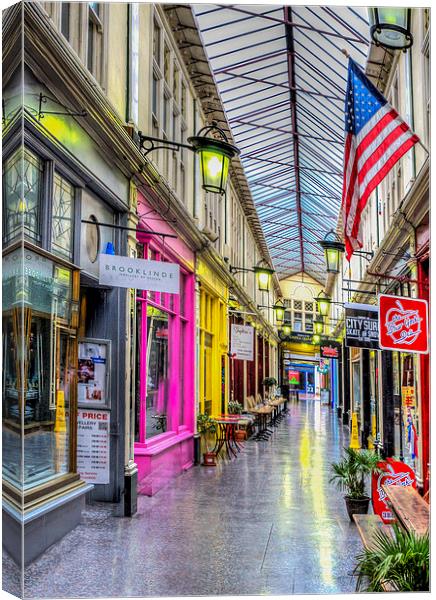 America Cardiff Style Canvas Print by Steve Purnell