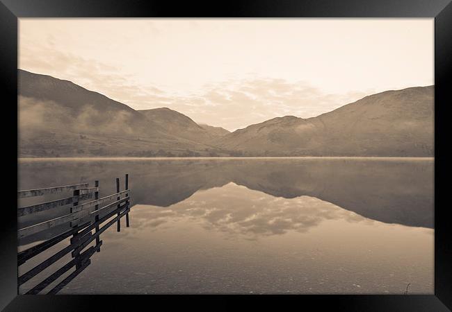 Tranquility Framed Print by Andy Grundy
