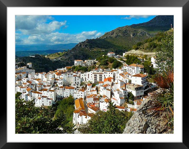 Casares Framed Mounted Print by Gisela Scheffbuch