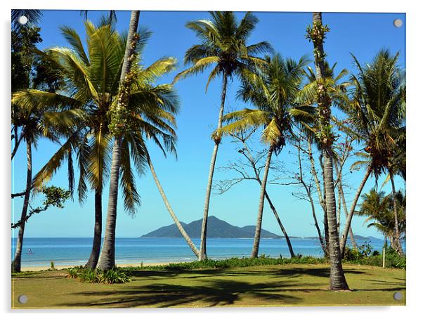 Mission Beach, Queensland Acrylic by Carolyn Eaton