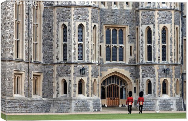 Welsh Guards 1 Canvas Print by Andreas Klatt