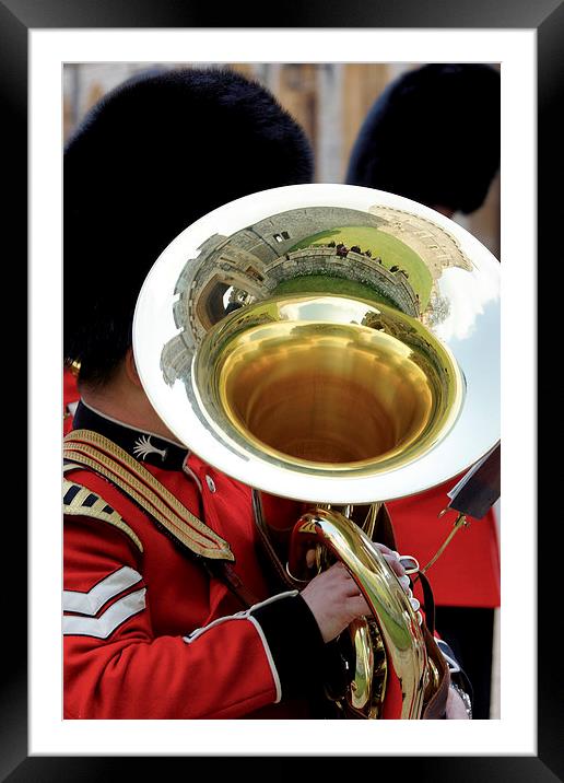 Welsh Guards Band 3 Framed Mounted Print by Andreas Klatt