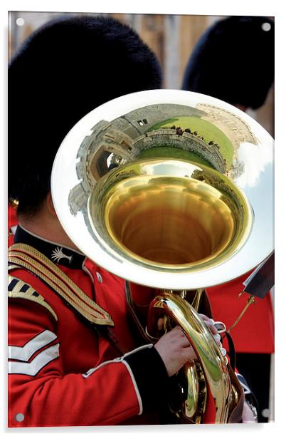 Welsh Guards Band 3 Acrylic by Andreas Klatt