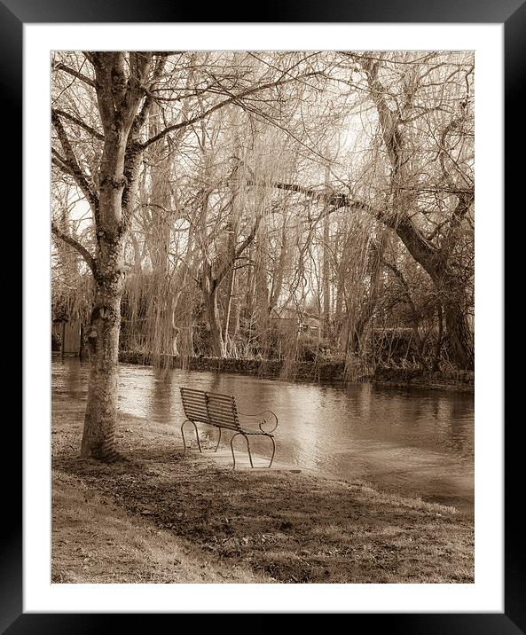 A Winters Day Framed Mounted Print by Stewart Nicolaou