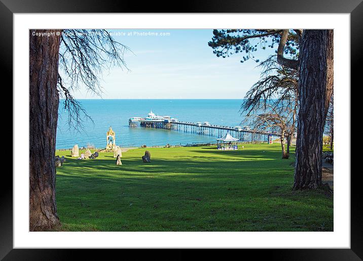 Happy Valley, Llandudno, North Wales Framed Mounted Print by Frank Irwin