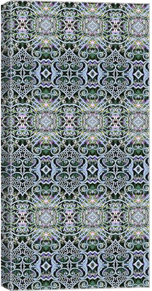 Lace pattern Canvas Print by Ruth Hallam