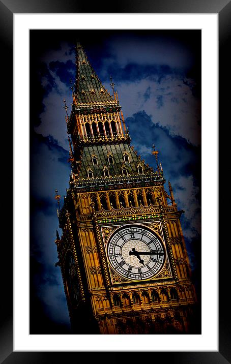 Big Ben 5 Framed Mounted Print by Stephen Stookey