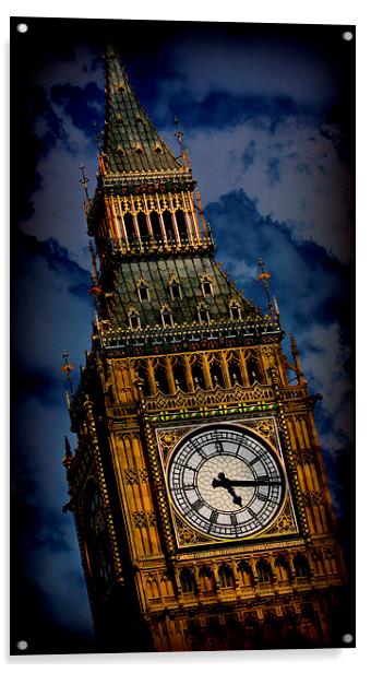 Big Ben 5 Acrylic by Stephen Stookey
