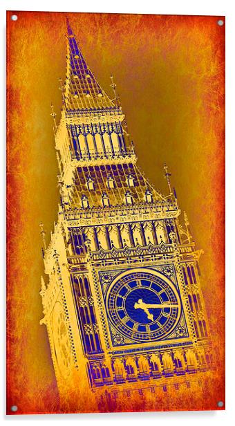 Big Ben No.3 Acrylic by Stephen Stookey