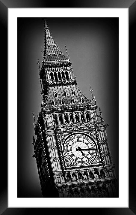 Big Ben 1 Framed Mounted Print by Stephen Stookey