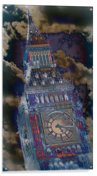 Big Ben 2 Acrylic by Stephen Stookey