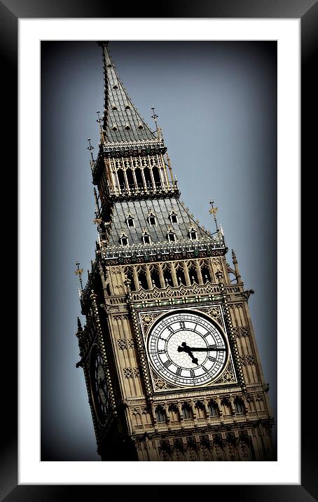 Big Ben 6 Framed Mounted Print by Stephen Stookey