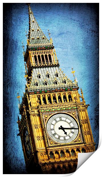 Big Ben 7 Print by Stephen Stookey