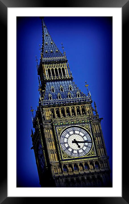 Big Ben 4 Framed Mounted Print by Stephen Stookey
