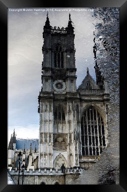 Westminster Abbey Framed Print by John Hastings