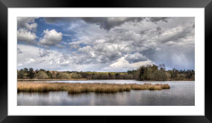 Stormy Sky Framed Mounted Print by David Tinsley