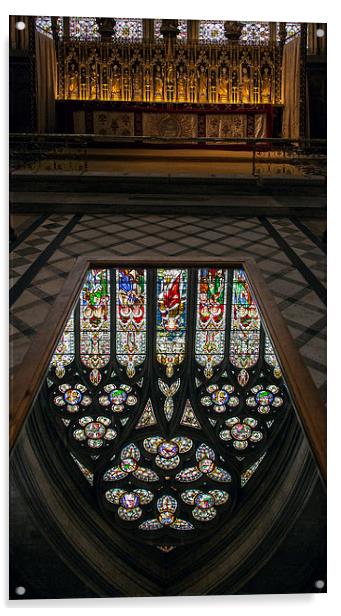 Ripon Cathedral Acrylic by Andreas Klatt