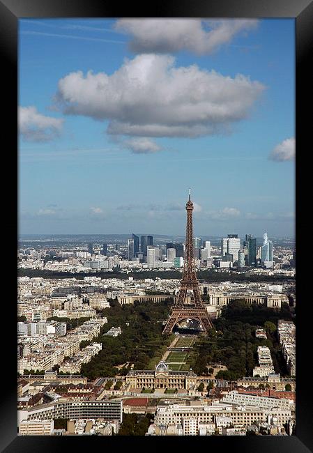 Eiffel Tower, Paris Framed Print by Simon Armstrong