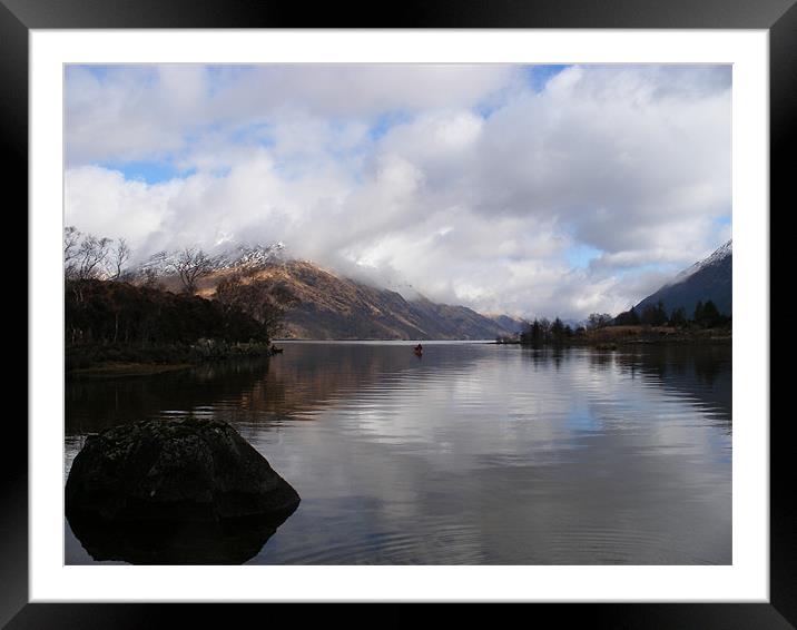 Loch Shiel Framed Mounted Print by Kate Francis