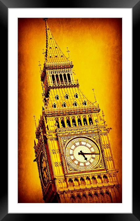 Big Ben 9 Framed Mounted Print by Stephen Stookey